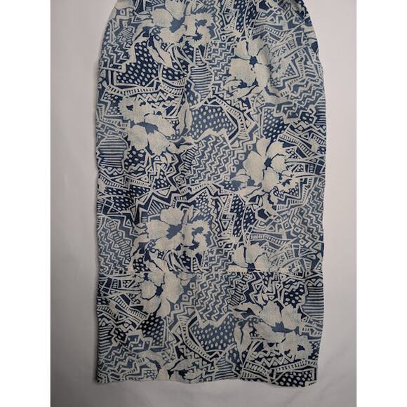 ASHLEE California Tropical Tiki Hawaiian Open back dress size 8 coconutgirl - Picture 2 of 11